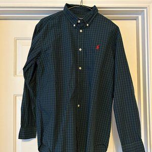 Boys Ralph Lauren Long Sleeve Button Down Shirt